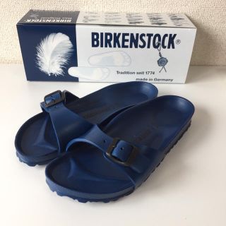 ビルケンシュトック(BIRKENSTOCK)の新品 BIRKENSTOCK マドリッド EVA 紺 37(サンダル)