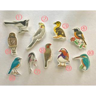 フェリシモ(FELISSIMO)の野鳥クリップ B(その他)