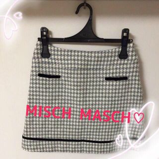 ミッシュマッシュ(MISCH MASCH)のMISCH MASCH♡千鳥柄スカート(ミニスカート)