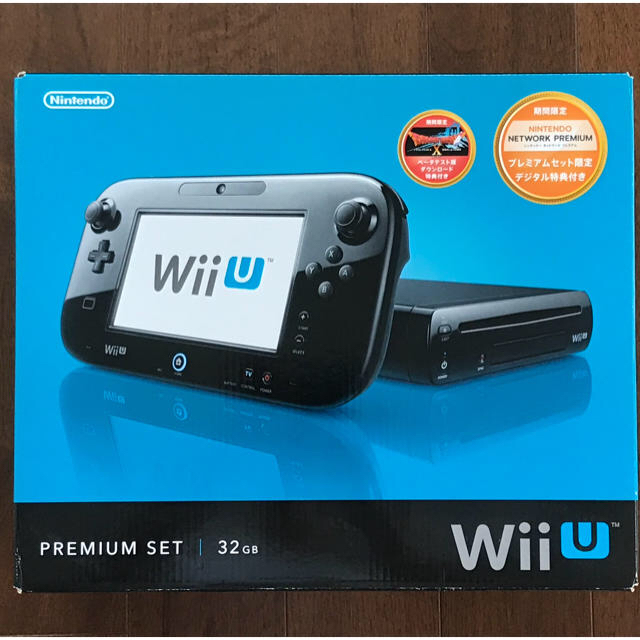 Wii U(ウィーユー)のWii U premium set 32GB 美品 エンタメ/ホビーのゲームソフト/ゲーム機本体(家庭用ゲーム機本体)の商品写真