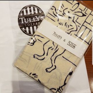 タリーズコーヒー(TULLY'S COFFEE)のTULLY'S COFFEE×かまわぬ　鳥獣戯画　コーヒータイム(和装小物)