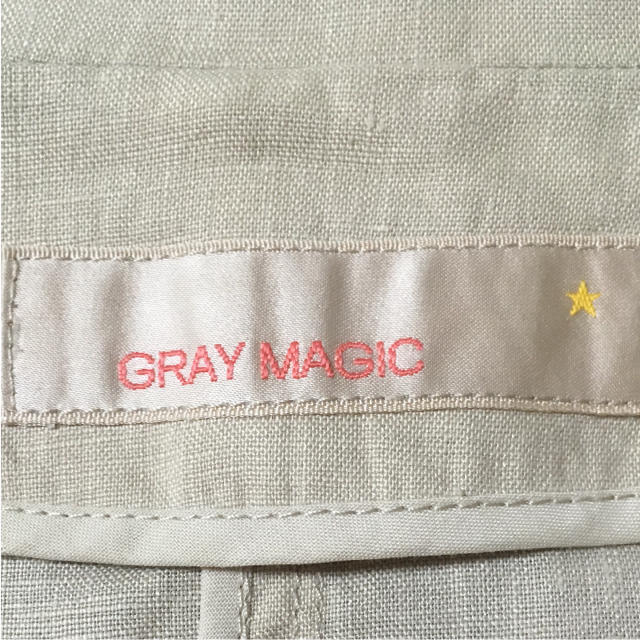 GRAY MAGIC 麻 七分袖 ジャケット レディースのジャケット/アウター(テーラードジャケット)の商品写真