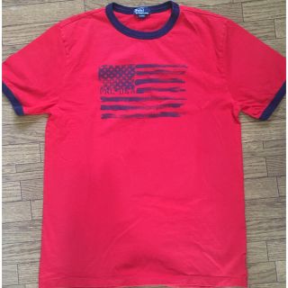 ポロラルフローレン(POLO RALPH LAUREN)のもっちーさま専用 ポロラルフローレン キッズXL 18-20 赤Tシャツ(Tシャツ/カットソー)