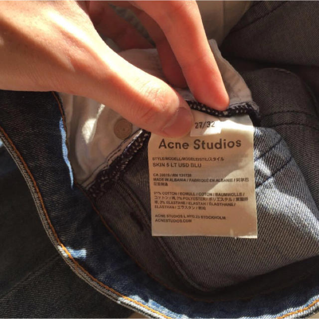 ACNE(アクネ)のacne  studios デニムパンツ メンズのパンツ(デニム/ジーンズ)の商品写真