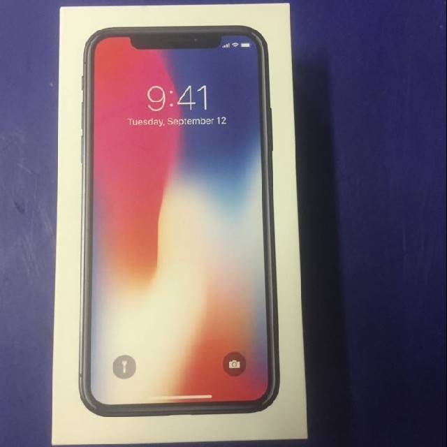 激安直営店 iPhone - IPhone X 256GB スペースグレイSIMフリー中古4台
