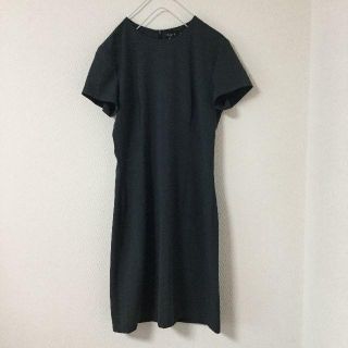 アニエスベー(agnes b.)のagnes b アニエスベー Tシャツ ワンピース 日本製 グレー 灰 古着 (ミニワンピース)