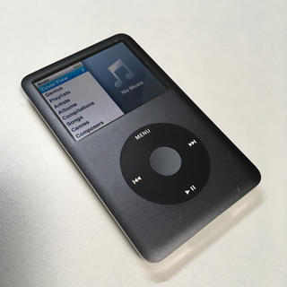 アップル(Apple)のiPod classic 120GB ブラック Late 2009(ポータブルプレーヤー)
