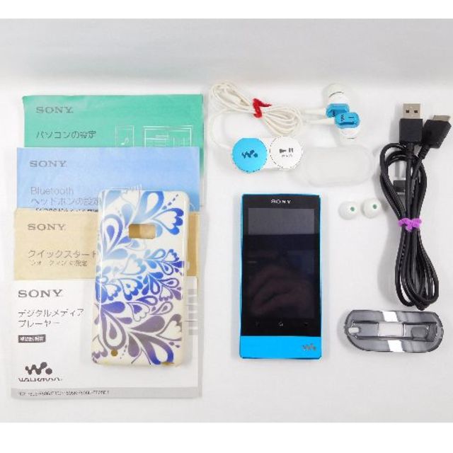 WALKMAN(ウォークマン)の【美品】WALKMAN NW-F805BT スマホ/家電/カメラのオーディオ機器(ポータブルプレーヤー)の商品写真