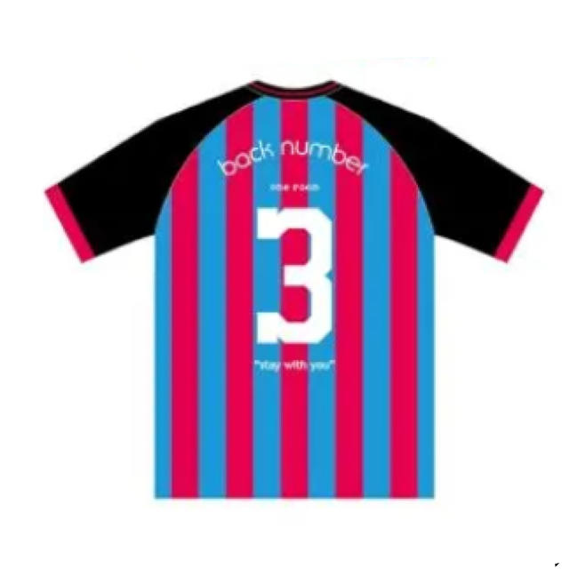 BACK NUMBER(バックナンバー)のback number サッカー Tシャツ グッズ Mサイズ エンタメ/ホビーのタレントグッズ(ミュージシャン)の商品写真