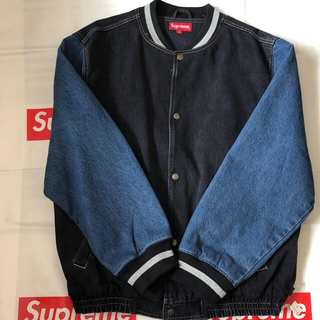 シュプリーム(Supreme)のsupreme denim varsity jacket(Gジャン/デニムジャケット)
