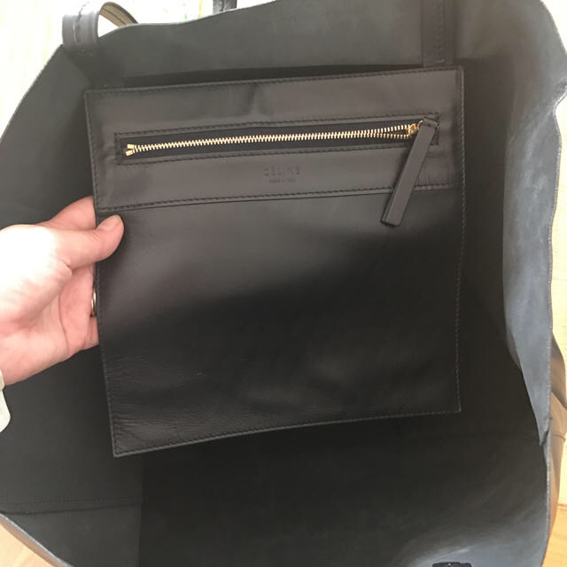 正規!美品 celine カバ 希少なダークネイビー
