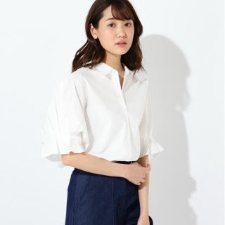 エヌナチュラルビューティーベーシック(N.Natural beauty basic)のシャツブラウス (シャツ/ブラウス(半袖/袖なし))