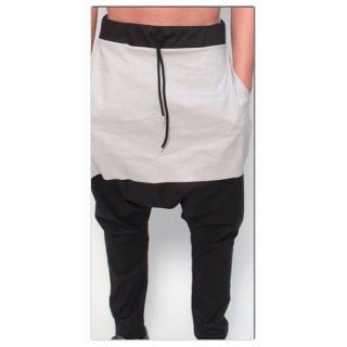 リックオウエンス(Rick Owens)の新古品NUMERO00バイカラーサルエルパンツS(サルエルパンツ)