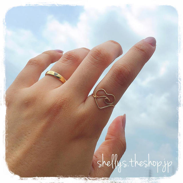 Love Wave Ring ⚓︎ ハンドメイドのアクセサリー(リング)の商品写真