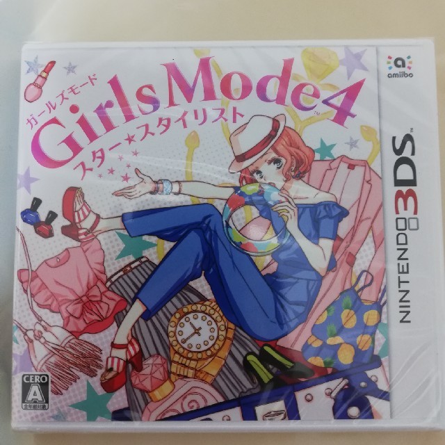 ニンテンドー3DS(ニンテンドー3DS)のGirls Mode 4 スター☆スタイリスト エンタメ/ホビーのゲームソフト/ゲーム機本体(携帯用ゲームソフト)の商品写真