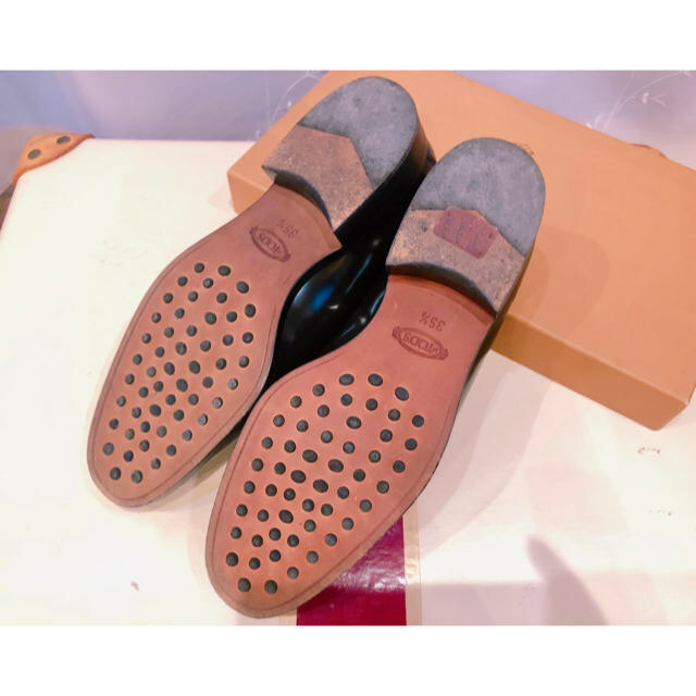 【美品】TOD’S ♡ ドッズ革ローファー ♡