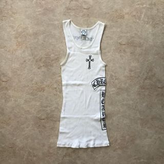 超特価得価 Chrome Hearts - クロムハーツ タンクトップ 白の通販 by