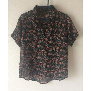 ウィゴー(WEGO)の花柄 シャツ(シャツ/ブラウス(半袖/袖なし))