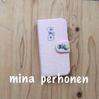 ミナペルホネン(mina perhonen)の【9】choucho♡ミナペルホネン♡iPhone6/6s.7.8手帳型ケース(iPhoneケース)