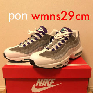 ナイキ(NIKE)のairmax95 grape 29cm (スニーカー)