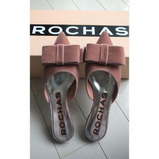 ロシャス(ROCHAS)のSaKo様専用ロシャス リボンスリッパ(サンダル)