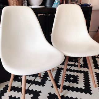 イームズ(EAMES)のイームズ☆プロダクト  ２脚セット(ダイニングチェア)