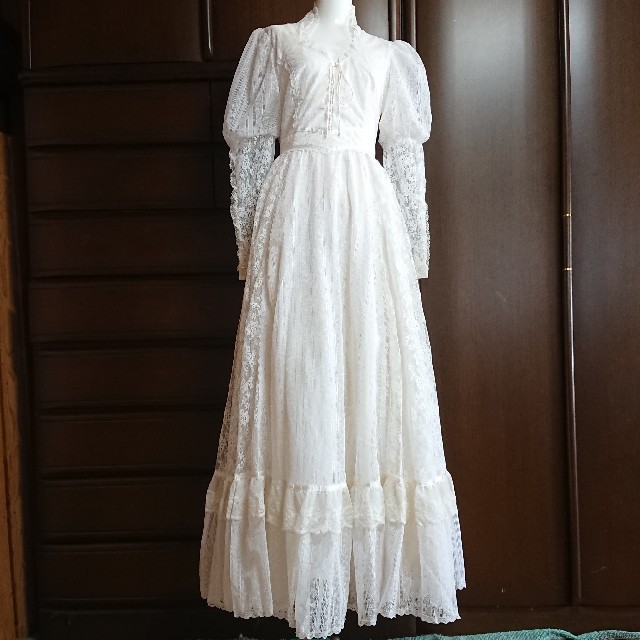 Gunne Sax ブライダルライン 総レース ワンピース2