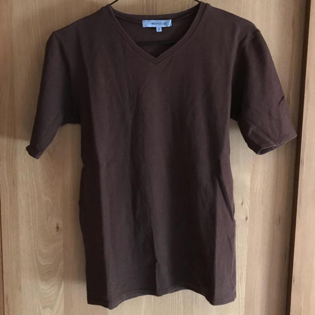 ABAHOUSE(アバハウス)のV首Tシャツ ABAHOUSE メンズのトップス(Tシャツ/カットソー(半袖/袖なし))の商品写真