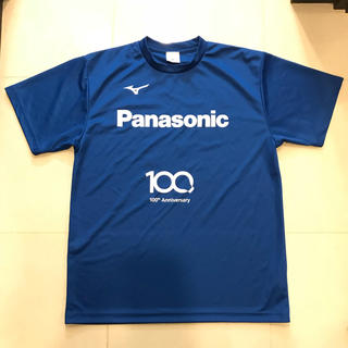 ミズノ(MIZUNO)の【非売品】Mizuno Panasonic スポーツTシャツ XL(Tシャツ/カットソー(半袖/袖なし))
