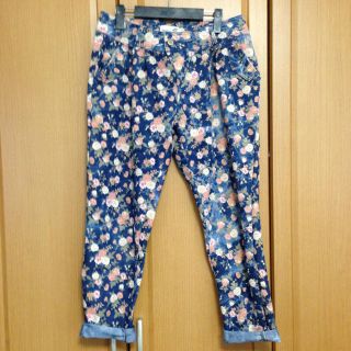 花柄ゆるデニム！！(サルエルパンツ)