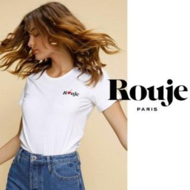 rouje ロゴTシャツ レディースのトップス(Tシャツ(半袖/袖なし))の商品写真