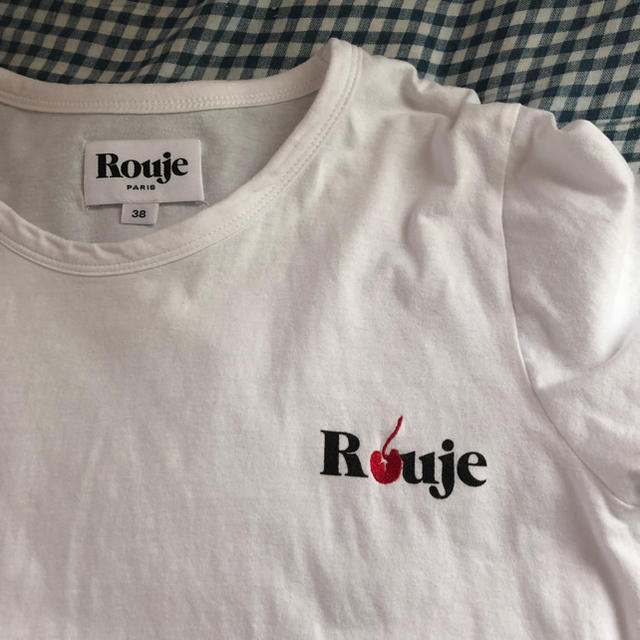 rouje ロゴTシャツ レディースのトップス(Tシャツ(半袖/袖なし))の商品写真