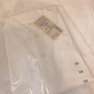 ムジルシリョウヒン(MUJI (無印良品))の｛未開封｝無印良品 ポロシャツ 130cm 無地(Tシャツ/カットソー)