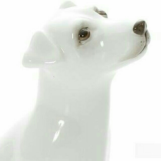 Royal Doulton(ロイヤルドルトン)のRoyal Doulton ジャックラッセル（ロイヤル ドルトン 犬の置物） インテリア/住まい/日用品のインテリア小物(置物)の商品写真