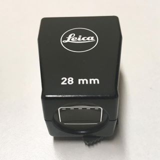 ライカ(LEICA)のLeica ライカ 28㎜ ファインダー 革ケース付き(その他)