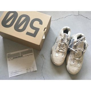 アディダス(adidas)のヤマザキ様専用 yeezy 500 blush 29cm 正規オンライン購入(スニーカー)