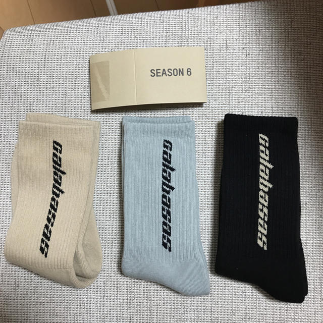 FEAR OF GOD(フィアオブゴッド)のyeezy season6 calabasas ソックス 靴下 メンズのレッグウェア(ソックス)の商品写真