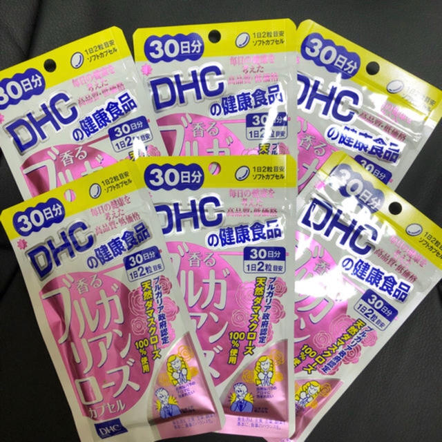 新品未使用未開封 DHCブルガリアンローズ30日分 6袋セット