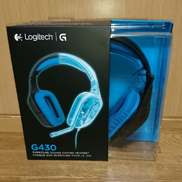 ヘッドホンLogitech G430 ゲーミングヘッドセット