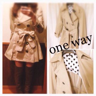 ワンウェイ(one*way)のoneway トレンチコート(トレンチコート)