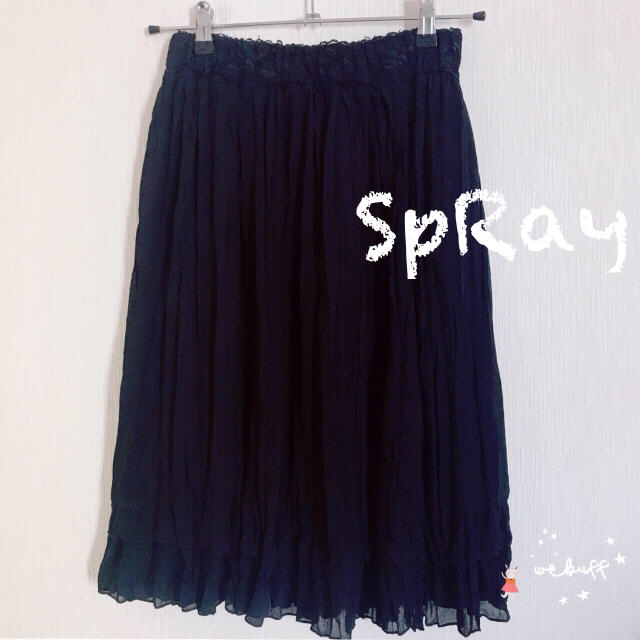 SpRay - あめ☔︎様専用♡SpRayレースSK☆しまむらフリルサンダルの