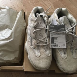 アディダス(adidas)の新品・未使用 adidas yeezy 500 Blush 27.5cm(スニーカー)