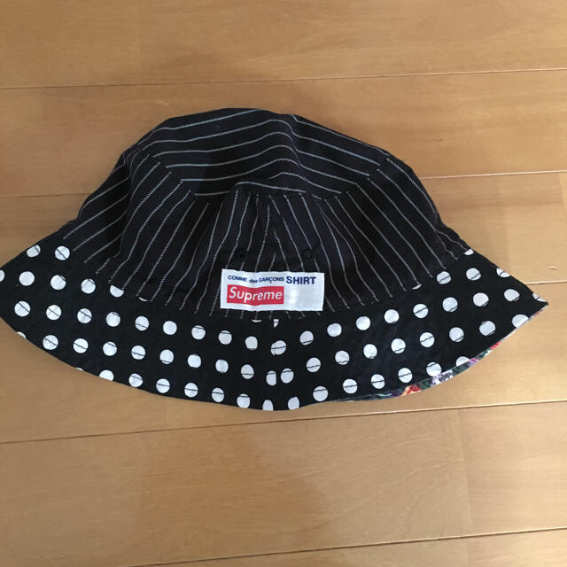 Supreme×comme des garcons shirt バケットハット