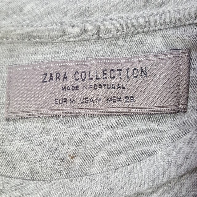 ZARA(ザラ)のザラ Tシャツ ZARA Tシャツ スタッツTシャツ ザラ 古着 Tシャツ メンズのトップス(Tシャツ/カットソー(半袖/袖なし))の商品写真