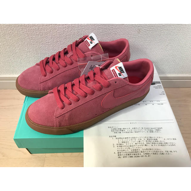 新品 Supreme NIKE SB BLAZER LOW GT QS 27cmメンズ