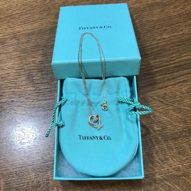 Tiffany & Co.(ティファニー)のTIFFANY&Co.アロマ ピカソ ラビングハート ネックレス レディースのアクセサリー(ネックレス)の商品写真