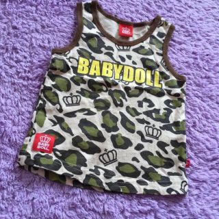 ベビードール(BABYDOLL)のBABY DOLL ☆  レオパードタンクトップ(Tシャツ/カットソー)