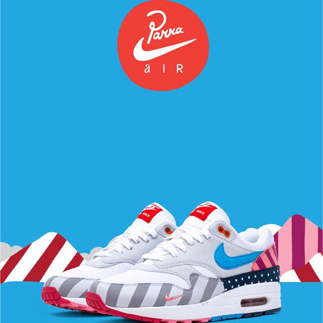 希少‼️ NIKE AIR MAX 1 PARRA 25.5