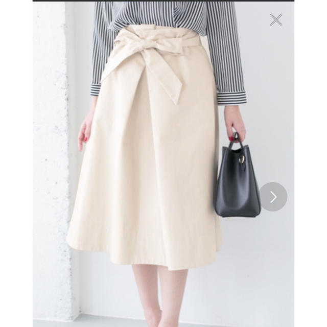 ■美品◆アーバンリサーチロッソ◆エコレザーフレアスカート