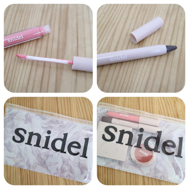 SNIDEL(スナイデル)のsweet 5月号【雑誌付録】snidel春色コスメセット & 花柄ポーチ コスメ/美容のキット/セット(コフレ/メイクアップセット)の商品写真